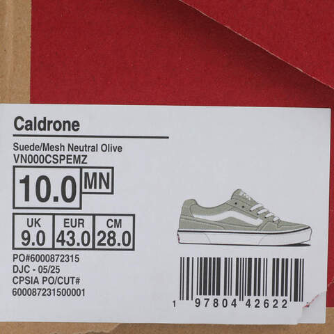 VANS范斯2025男子CaldroneCLVN000CSPEMZ