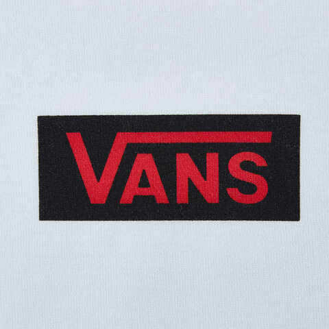 VANS范斯2025男子SMALL BOX LOGO TEE针织无领短TVN000QWMWHT