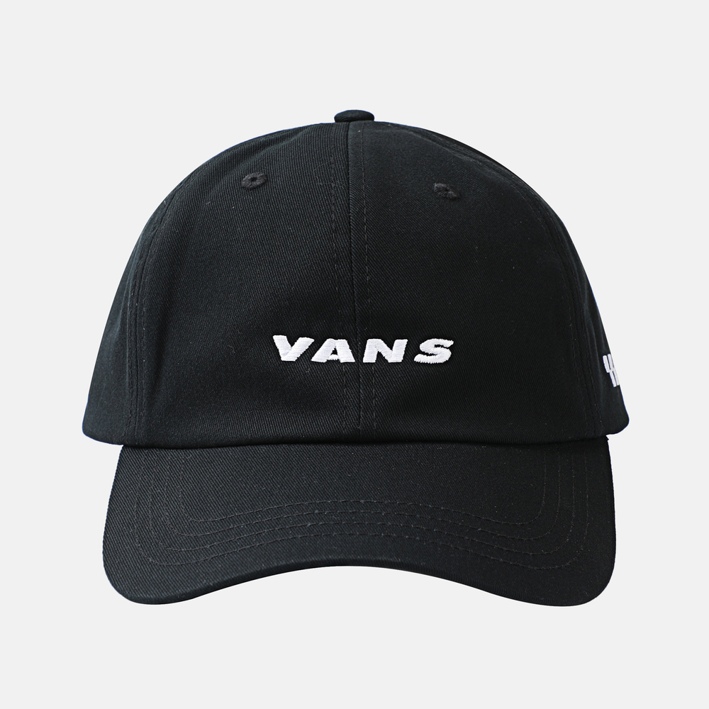 VANS范斯2025中性Check Side Curved Bill Jockey弯沿帽VN000QA6BLK