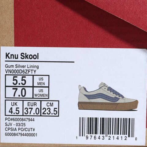 VANS范斯2025中性Knu SkoolCLVN000D6ZFTY