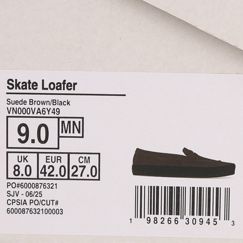 VANS范斯2025中性LOAFERCLVN000VA6Y49