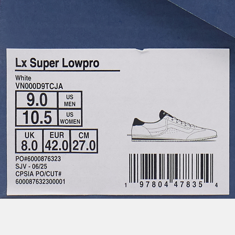 VANS范斯2025中性LX Super LowproCLVN000D9TCJA