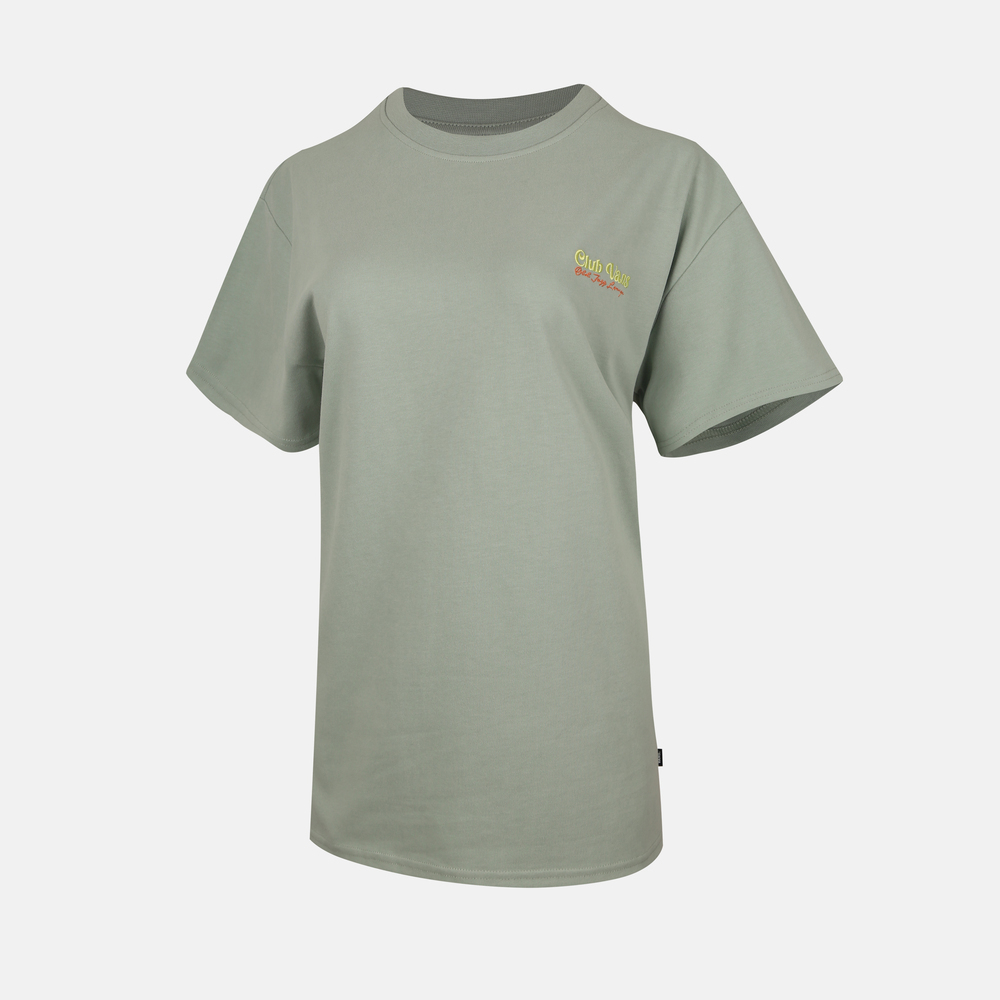 VANS范斯2025女子FLOWER CHELLO GFX TEE针织无领短TVN000QJ5EMW