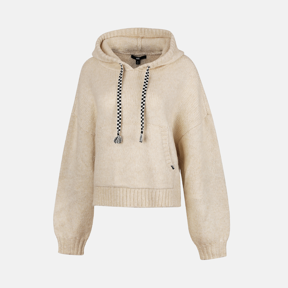 VANS范斯2025女子Kawaii Sweater Hoodie针织连帽卫衣VN000R52FS8