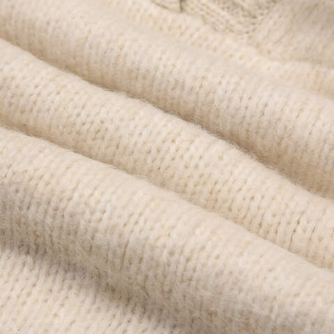 VANS范斯2025女子Kawaii Sweater Hoodie针织连帽卫衣VN000R52FS8