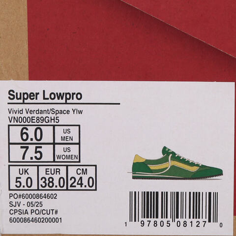 VANS范斯2025中性Super LowproCLVN000E89GH5