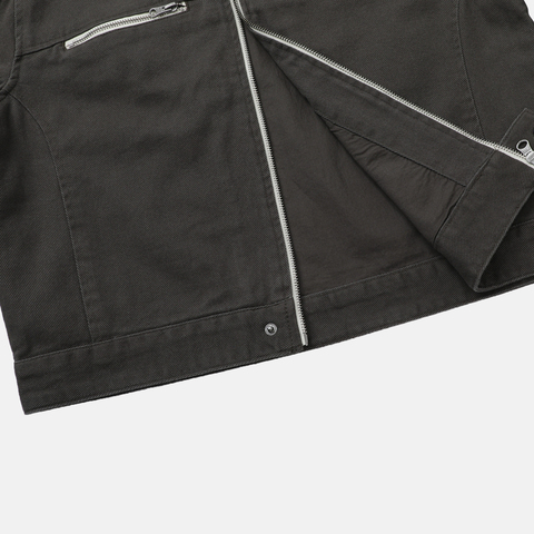 VANS范斯2025女子Ryden Biker Jacket梭织连帽外套VN000R3HEMV