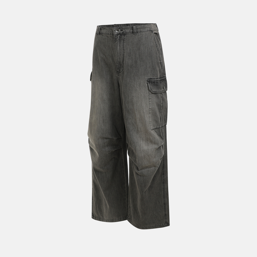 VANS范斯2025女子BAGGY CARGO JEANS梭织长裤VN000QQU6ZA