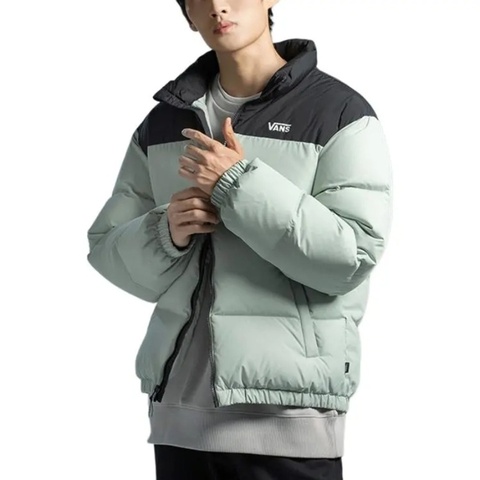 VANS范斯2025男子SHORT BLOCKING PUFFER厚羽绒服-短VN000P30ZRT