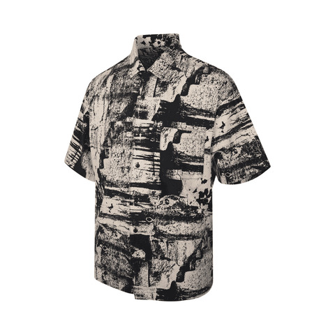 VANS范斯2025男子Fallon SS Woven短袖衬衫VN000P86F0V