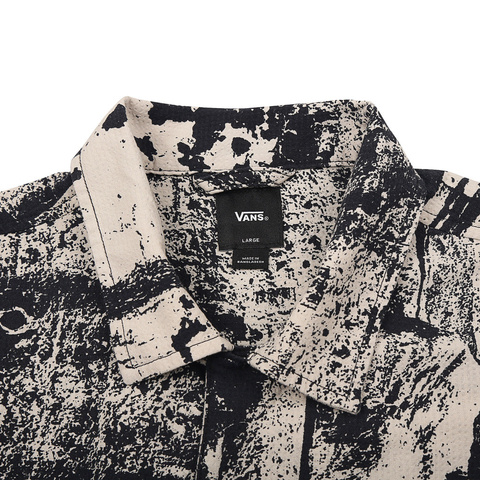 VANS范斯2025男子Fallon SS Woven短袖衬衫VN000P86F0V