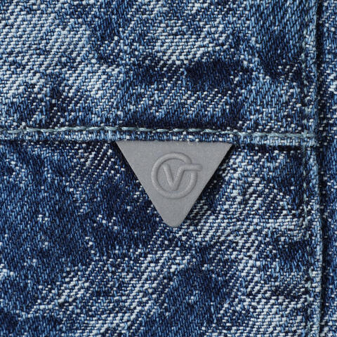 VANS范斯2025男子JACQUARD DENIM SHIRT梭织长袖衬衫VN000QNHFAH