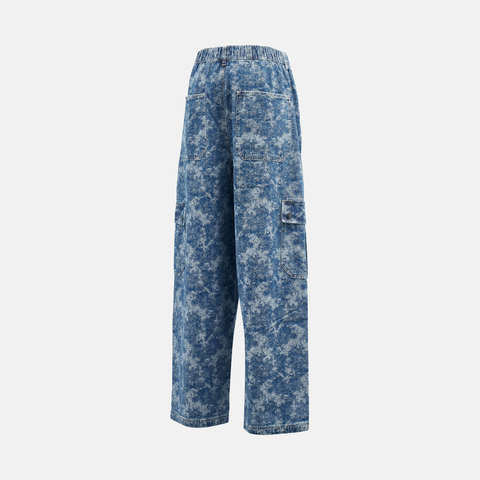 VANS范斯2025男子JACQUARD BAGGY JEANS梭织长裤VN000QNMFAH