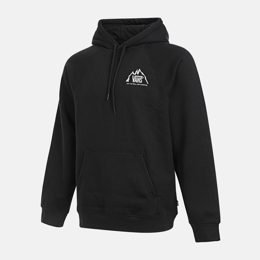 VANS范斯2025男子MTE Crestline Logo PO针织连帽卫衣VN000PJNBLK