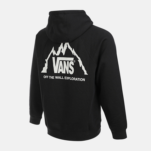 VANS范斯2025男子MTE Crestline Logo PO针织连帽卫衣VN000PJNBLK