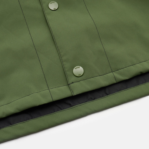 VANS范斯2025男子CONTRAST STITCH COACH梭织连帽外套VN000QMEEN6