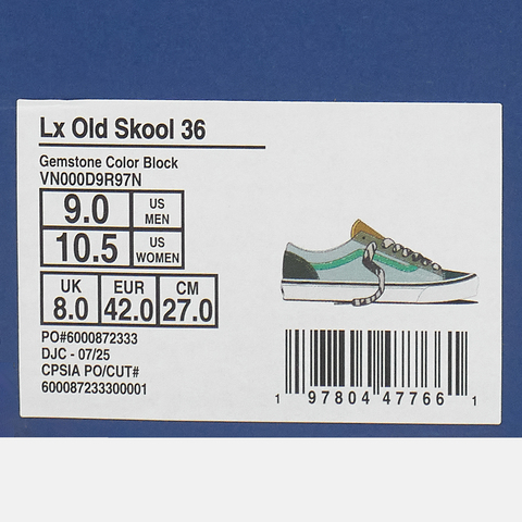 VANS范斯2025中性LX Old Skool 36CLVN000D9R97N