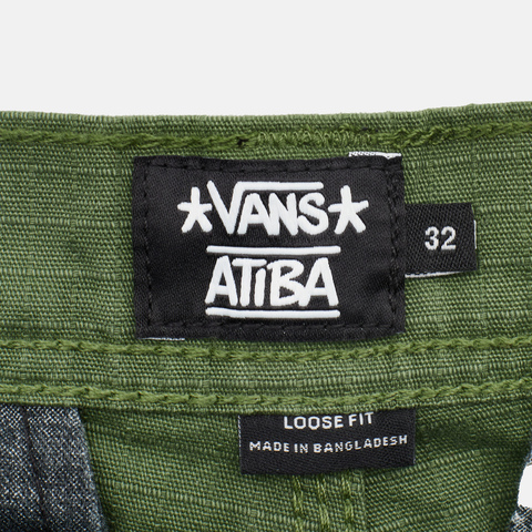 VANS范斯2025男子Skate Loose Atiba Haze Cargo梭织长裤VN000Q74EN6