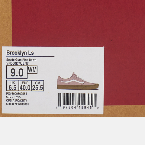 VANS范斯2025女子Brooklyn LSCLVN000D7UEN7