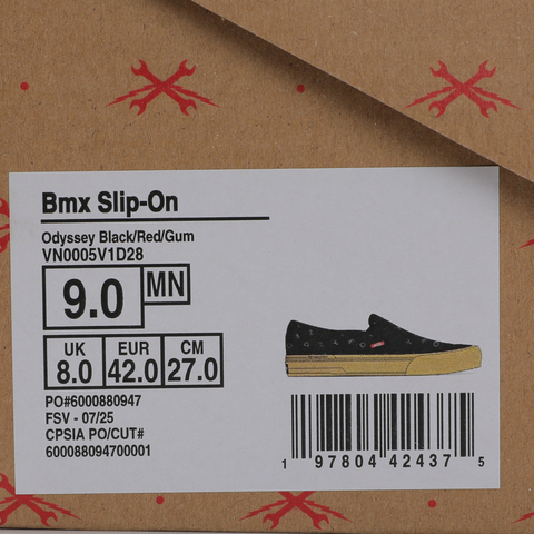 VANS范斯2025中性BMX Slip-OnCLVN0005V1D28