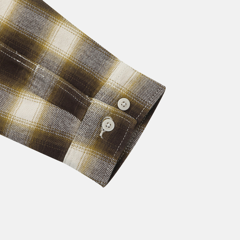 VANS范斯2025男子Crestmont Plaid Shacket梭织长袖衬衫VN000P7U2N1