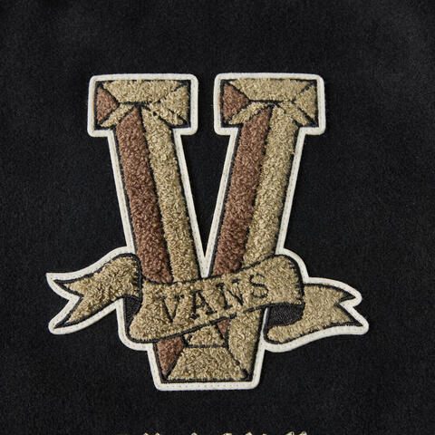 VANS范斯2025男子LX Vans Tour Jacket梭织无帽外套VN000MDKBLK