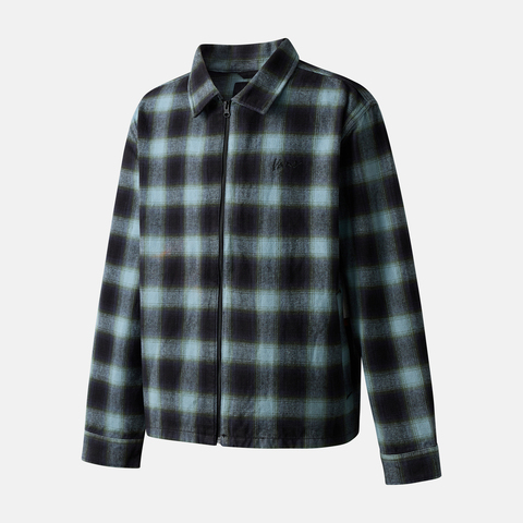 VANS范斯2025男子Crestmont Plaid Shacket梭织长袖衬衫VN000P7UJDU