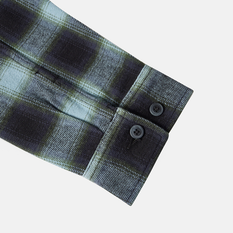 VANS范斯2025男子Crestmont Plaid Shacket梭织长袖衬衫VN000P7UJDU