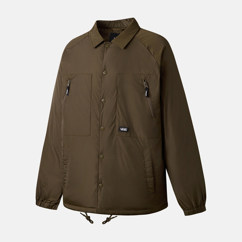 VANS范斯2025男子DOWN COACH JACKET薄羽绒服-短VN000QR9EMP