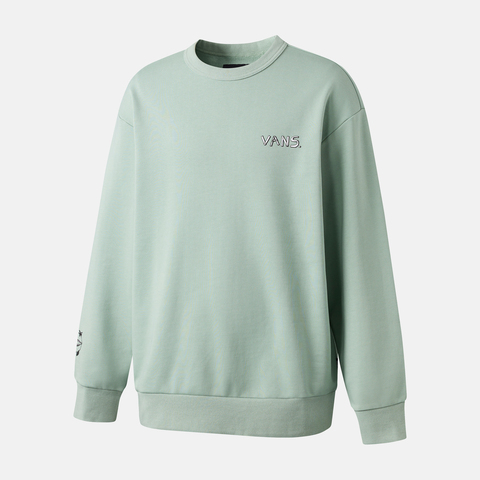 VANS范斯2025男子RIROO GFX CREW针织无帽卫衣VN000TRREMW