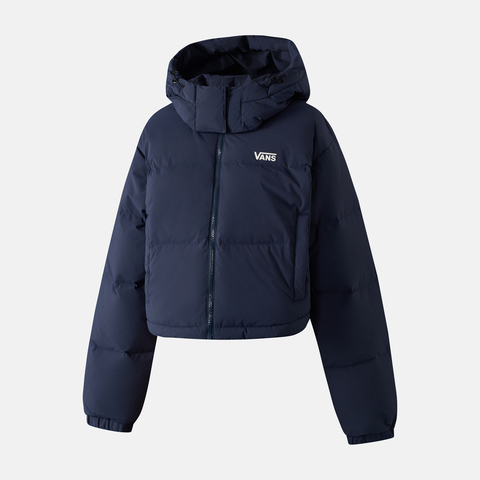 VANS范斯2025女子CROPPED PUFF薄羽绒服-短VN000QS4JDU