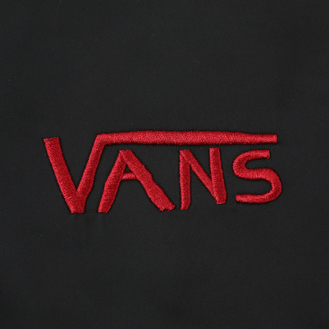 VANS范斯2025女子RIROO CROPPED BASEBALL JACKET薄棉服VN000TRZBLK