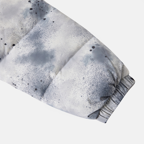 VANS范斯2025男子SPACE AOP PUFFER JACKET薄羽绒服-短VN000W55YC9