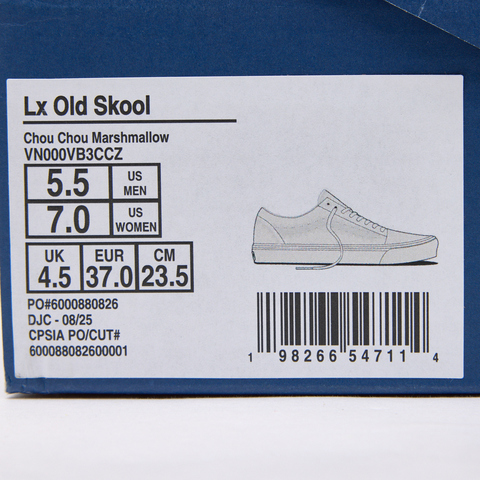 VANS范斯2025中性LX Old SkoolCLVN000VB3CCZ