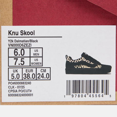 VANS范斯2025中性Knu SkoolCLVN000D6ZEZI