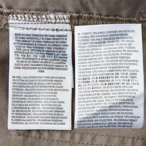 VANS范斯2025男子WORKWEAR PANT梭织长裤VN000QS11NU