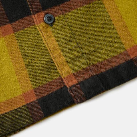 VANS范斯2025男子Larkspur Plaid Flannel梭织长袖衬衫VN000P7ZF0H