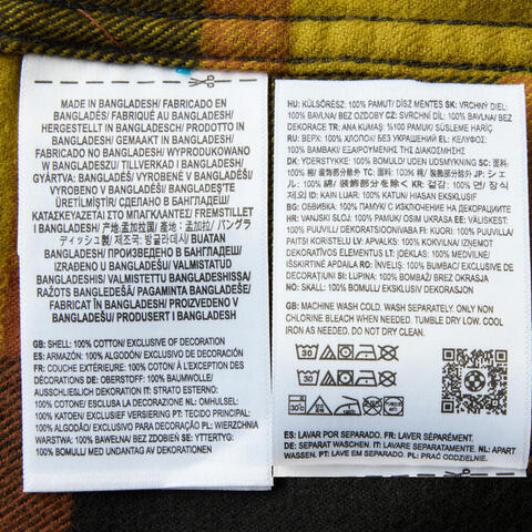 VANS范斯2025男子Larkspur Plaid Flannel梭织长袖衬衫VN000P7ZF0H