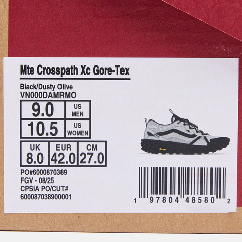 VANS范斯2025中性MTE Crosspath XC Gore-TexCLVN000DAMRMO