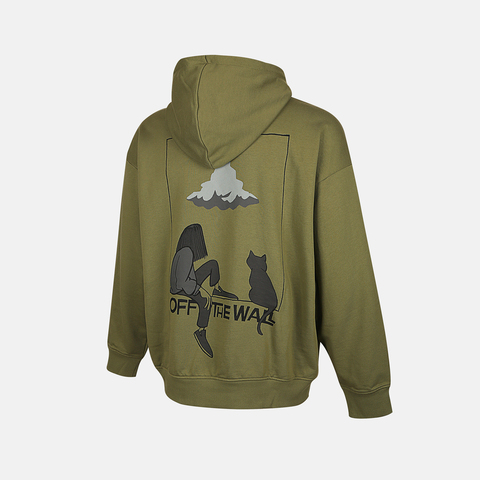 VANS范斯2025男子HANAI GFX HOODIE针织连帽卫衣VN000TRJZBF