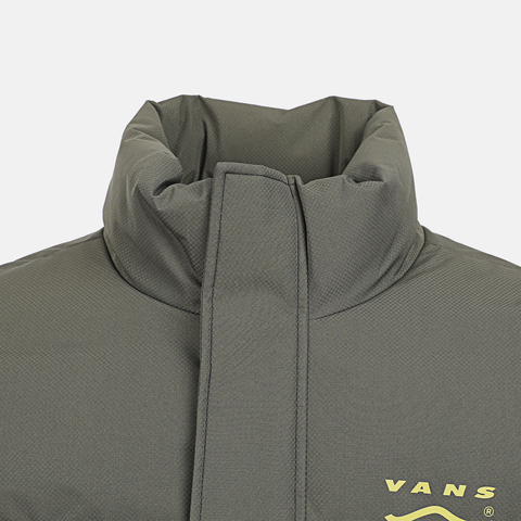 VANS范斯2025男子HYBRID QUILTING PUFFER薄羽绒服-短VN000QTRKCZ