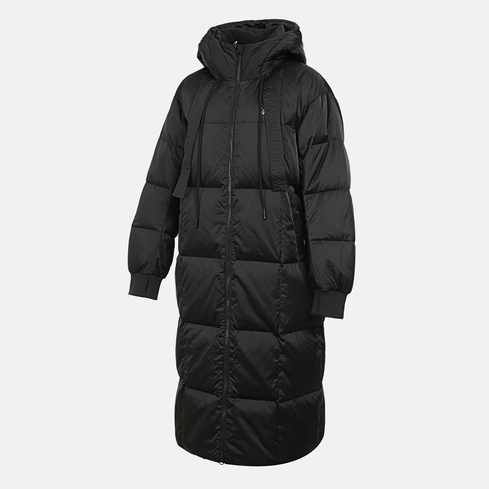 VANS范斯2025女子CITY LONG DOWN薄羽绒服-短VN000QUGBLK