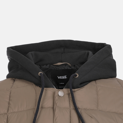 VANS范斯2025男子V QUILTED COACH薄棉服VN000QTG1NU