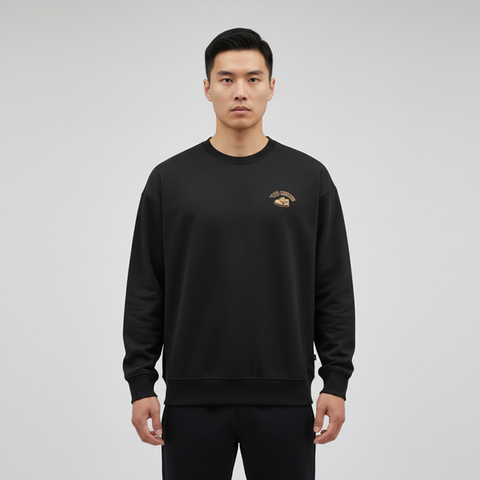 VANS范斯2025男子SNOWBOARD GFX GREW针织无帽卫衣VN000SPFBLK