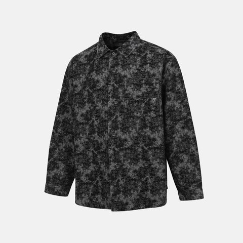 VANS范斯2025男子JACQUARD DENIM SHIRT梭织长袖衬衫VN000QNHFAG