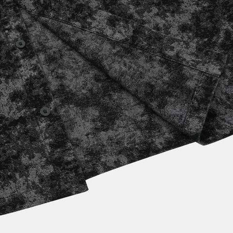 VANS范斯2025男子JACQUARD DENIM SHIRT梭织长袖衬衫VN000QNHFAG