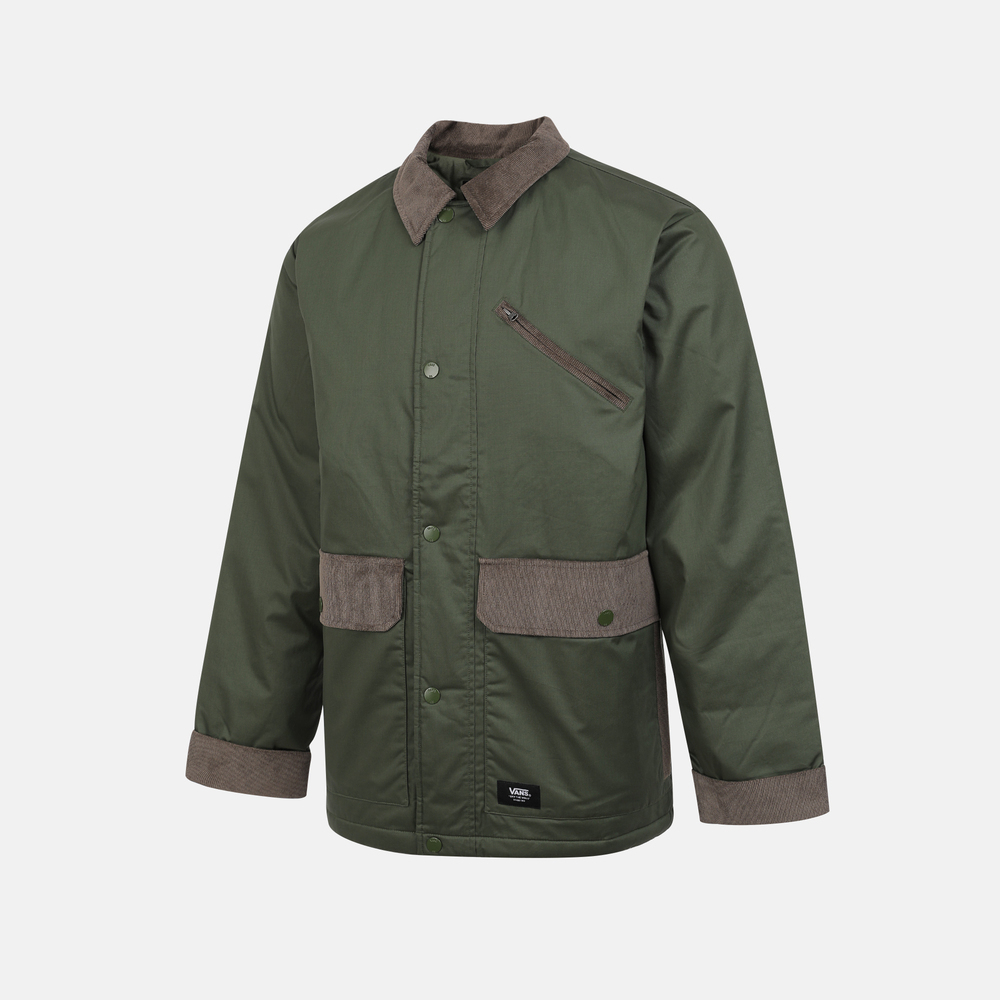 VANS范斯2025男子COL BLOCK WORKWEAR JKT薄棉服VN000QNUEN6