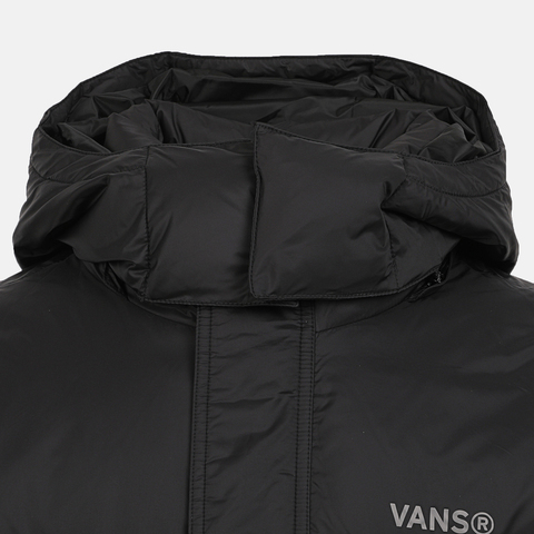 VANS范斯2025男子ZIP POCKET PUFFER薄羽绒服-短VN000RVTBLK