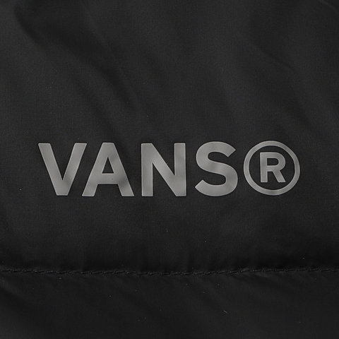 VANS范斯2025男子ZIP POCKET PUFFER薄羽绒服-短VN000RVTBLK