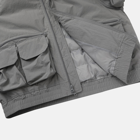 VANS范斯2025男子TDC 2 WAY DOWN JACKET薄羽绒服-短VN000TRV85T